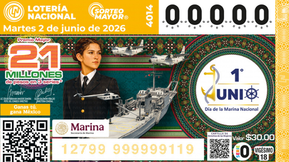 Lotería Nacional: Ganadores del Sorteo Mayor No. 4014 del martes 2 de junio de 2026
