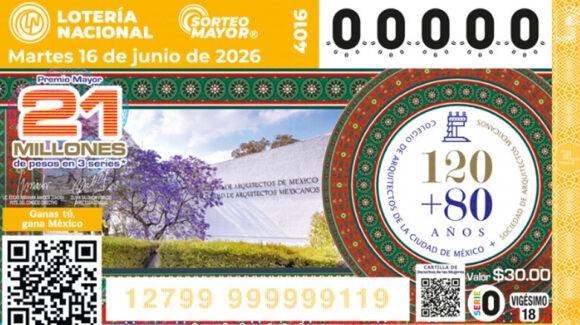 Lotería Nacional: Ganadores del Sorteo Mayor No. 4016 del martes 16 de junio de 2026