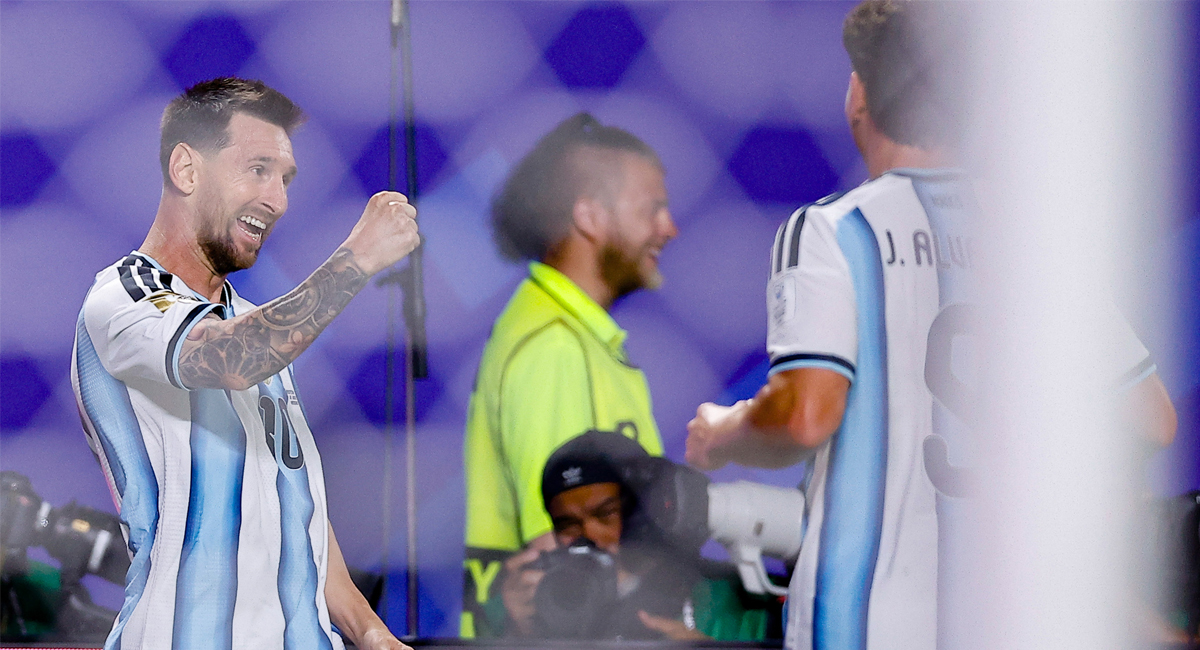 Messi hace historia