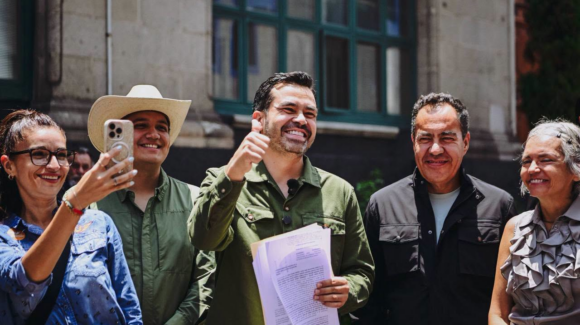 Máynez impugna reforma electoral de Michoacán; acusa intento de frenar al Movimiento del Sombrero