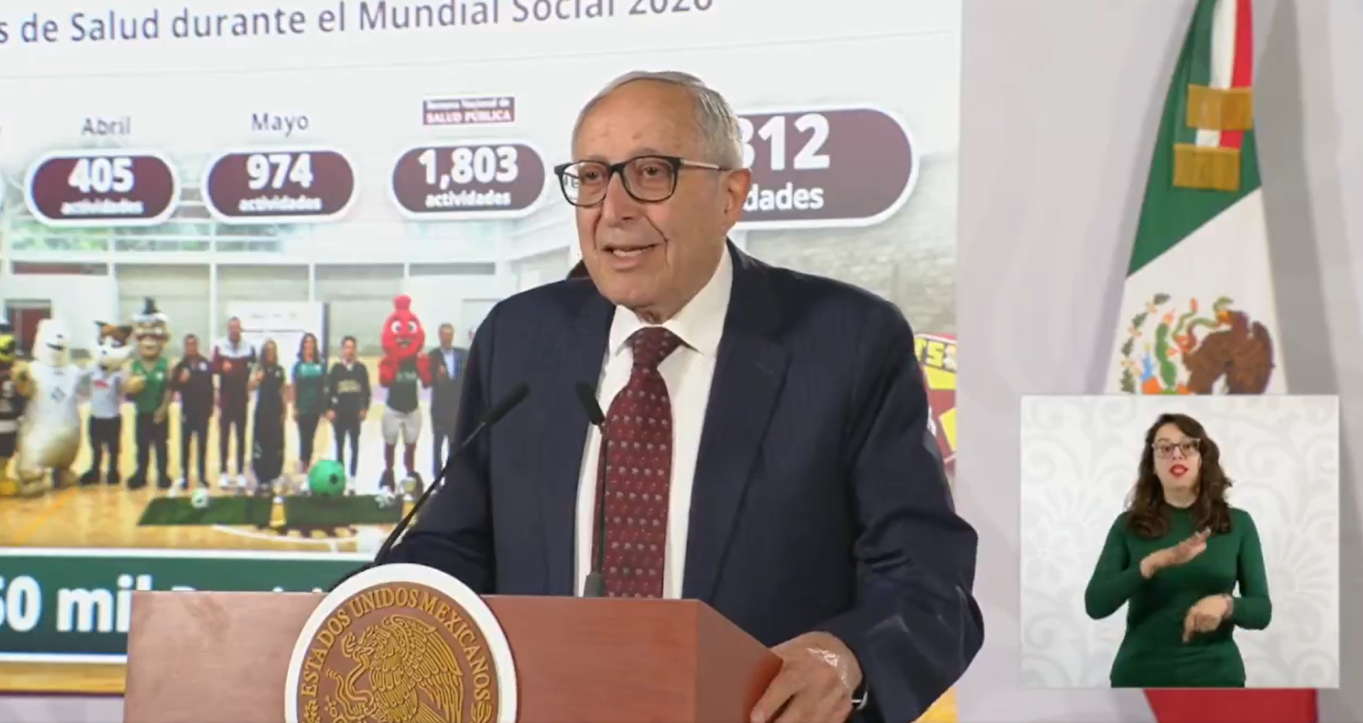 México refuerza medidas contra el sarampión rumbo al Mundial 2026