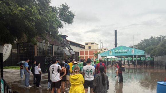 Suspenden actividades del Fan Fest de Monterrey por lluvias
