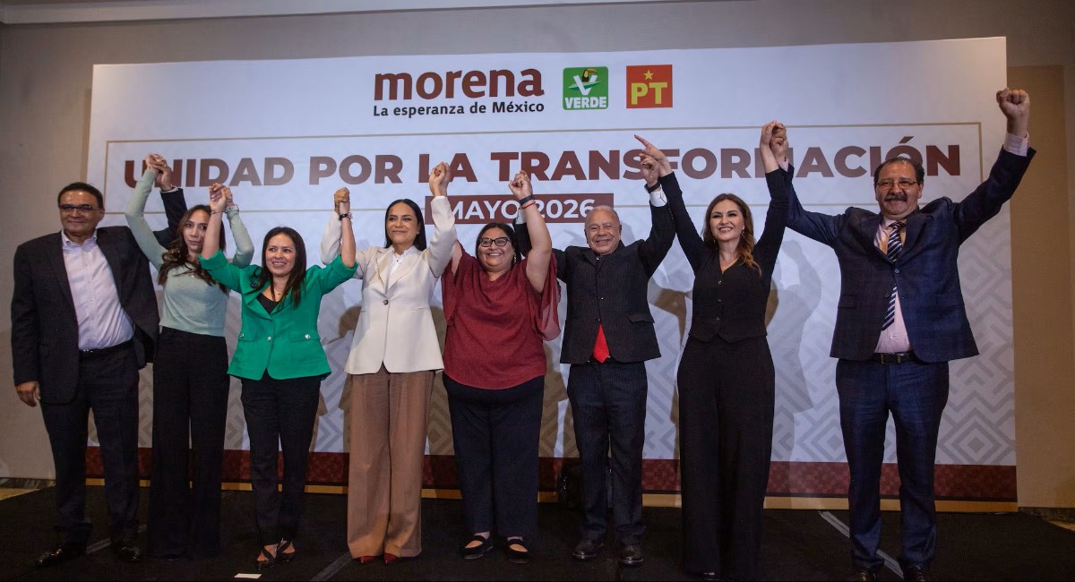 Morena, PVEM y PT lanzan registro para 17 coordinaciones estatales, entre ellas Sonora