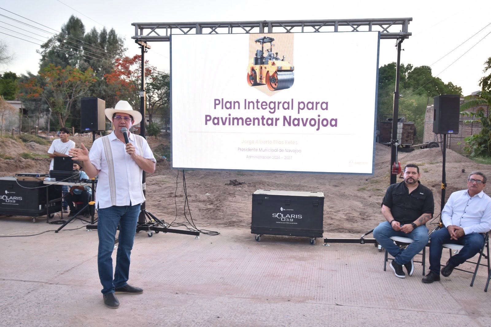 Navojoa busca pavimentar el 100% de sus calles con nueva planta de asfalto