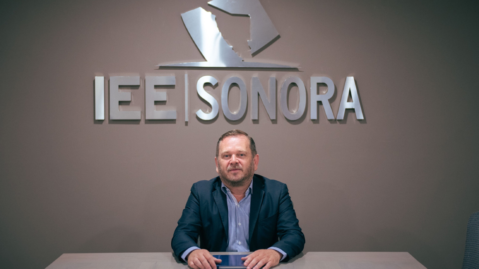 Nery Ruiz Arvizu, consejero presidente del IEE Sonora