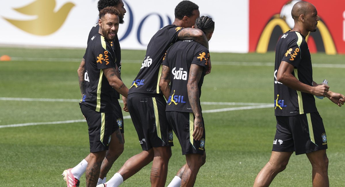 Neymar se integró a los entrenamientos de la Selección de Brasil y apunta a su debut en el Mundial 2026