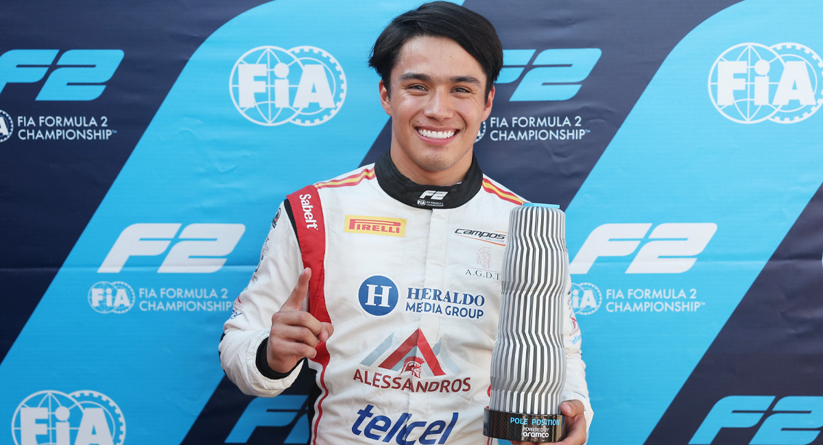 Noel León sigue abriéndose paso en la F2 luego de conseguir su primera pole position en el Gran Premio de Austria