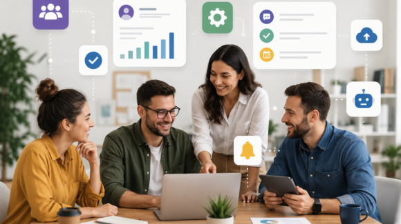 Cultura organizacional: Herramientas digitales clave para automatizar la gestión de equipos