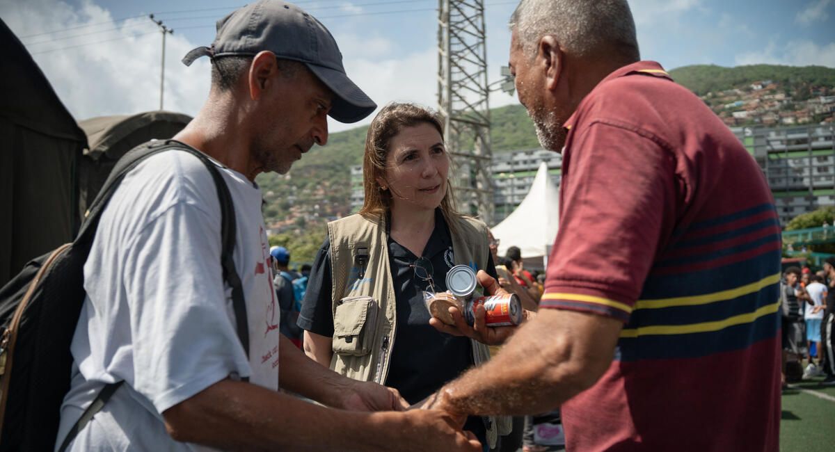 ONU cuenta con 3 mil toneladas de alimentos para repartir a damnificados en Venezuela