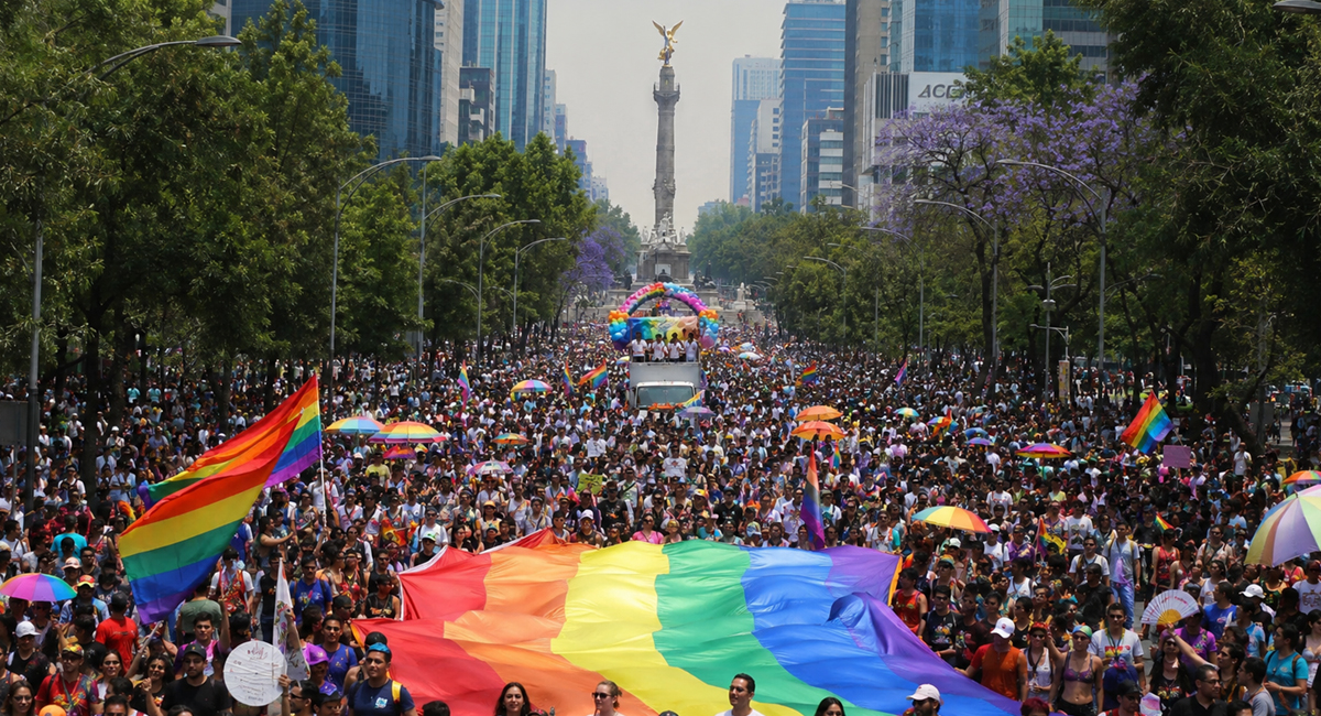 47 años de lucha: Así ha sido la evolución de la Marcha del Orgullo LGBT+ en la Ciudad de México