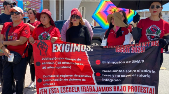 10% de las escuelas en Navojoa se quedan sin clases, analizan continuidad del paro nacional de maestros