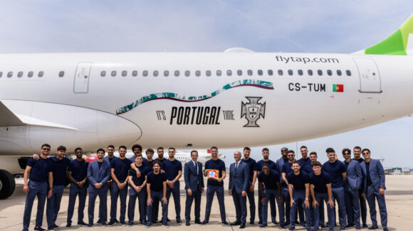 Cristiano Ronaldo y el resto de seleccionados de Portugal llegan a Estados Unidos