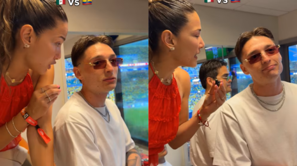 “Va a ganar México”: Peso Pluma y Alejandra Jaramillo protagonizan discusión previo al México vs Ecuador
