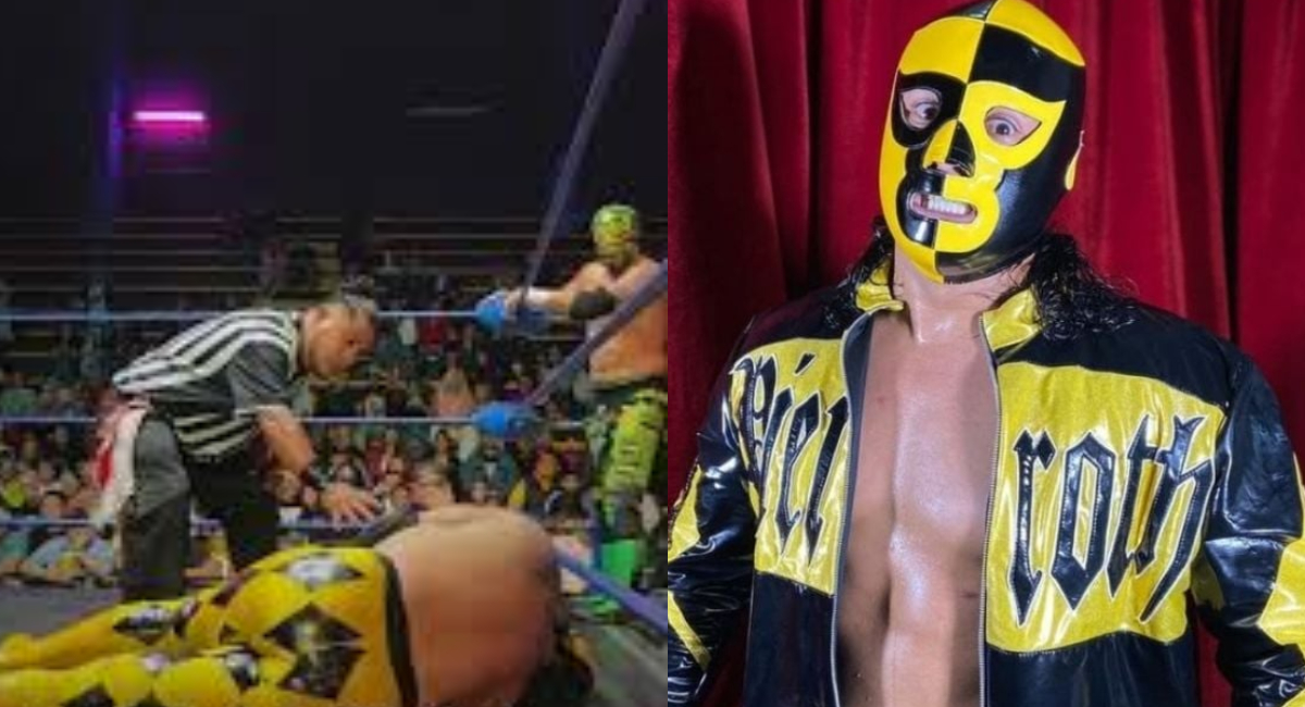 Pierroth Jr se desmaya en plena lucha contra Fresero Jr y esposa revela su estado de salud por infarto