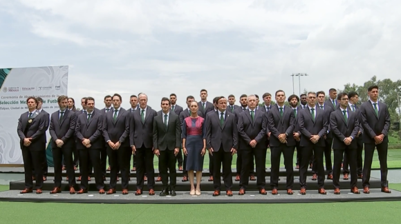“Que su ejemplo inspire a millones”: Sheinbaum abandera a la Selección Mexicana rumbo al Mundial 2026
