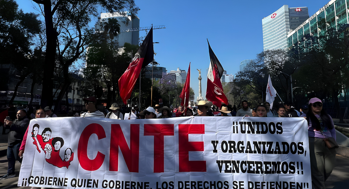 SEP cancela mesa de negociación con la CNTE; maestros alistan protesta en Paseo de la Reforma