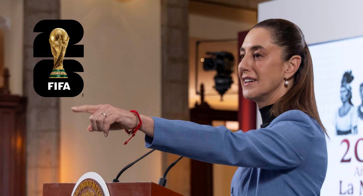 Presidenta analiza sede para ver México vs Sudáfrica