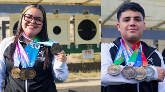 Andrea Ibarra y David Valdez Mouet: La dupla histórica que colecciona 68 medallas en torneos nacionales