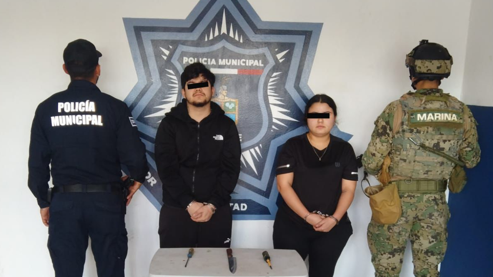 Ciudad Obregón: SSPM y Marina capturan a dos personas por robo en vivienda de Villa California