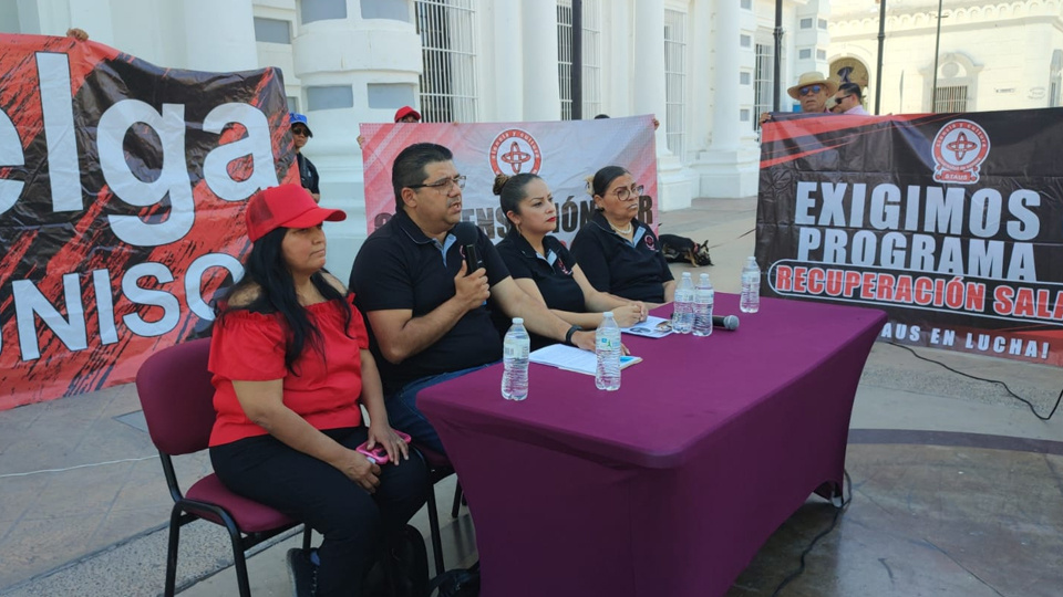 STAUS inicia huelga de hambre en Hermosillo por falta de acuerdos con Unison