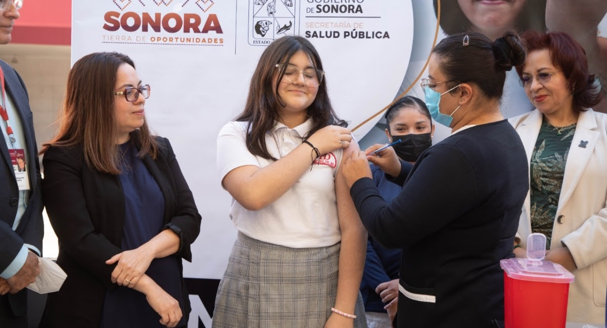 Salud Sonora promueve vacunación temprana contra el VPH para prevenir cáncer cervicouterino