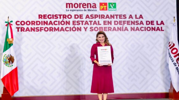 Se registra Lorenia Valles para la Coordinación Estatal de los Comités de Defensa de la Transformación y la Soberanía Nacional