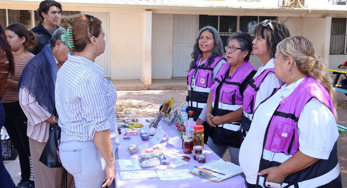 Secretaría de las Mujeres lleva servicios y apoyos gratuitos a delegaciones de Cajeme