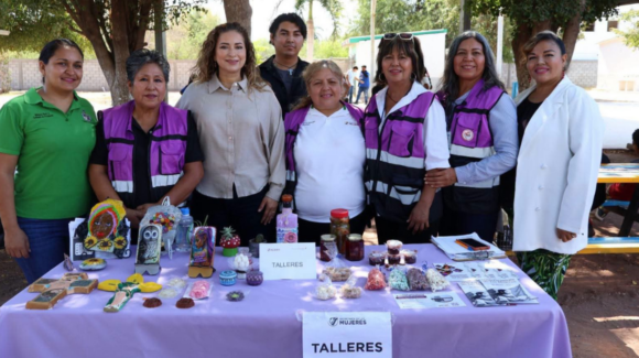 Secretaría de las Mujeres lleva servicios y apoyos gratuitos a delegaciones de Cajeme