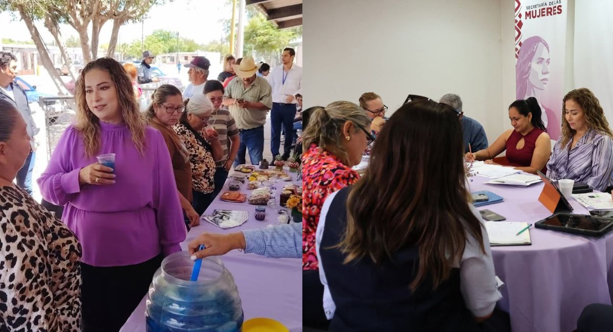 Secretaría de las Mujeres lleva sus servicios y programas a las comisarías y delegaciones de Cajeme