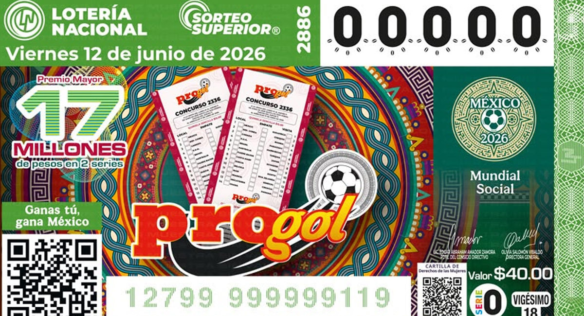 Segundo premio de la Lotería Nacional del 12 de junio del 2026 cae en Ciudad Obregón