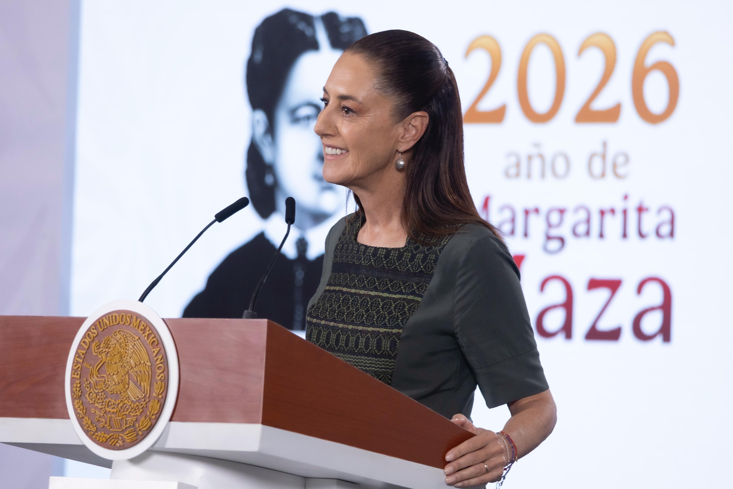 Sheinbaum celebra récord en exportaciones y crecimiento industrial en México