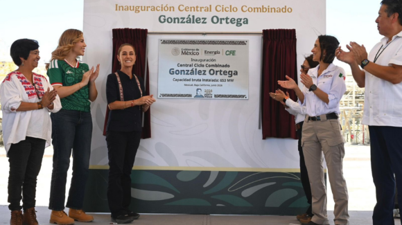 Sheinbaum destaca que nueva central eléctrica garantizará energía para Mexicali y San Luis Río Colorado