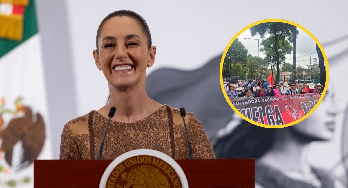 Claudia Sheinbaum descarta reunión con la CNTE y mantiene diálogo a través de Segob y SEP