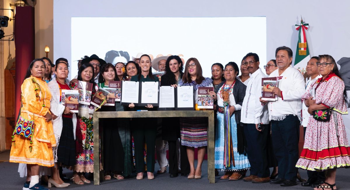 Sheinbaum anuncia consulta para ley de pueblos indígenas