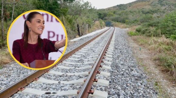 Sheinbaum anuncia cambios al trazado del Tren Interoceánico tras descarrilamiento en Oaxaca