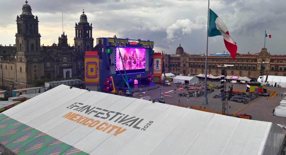 Sin confirmar apertura del Zócalo para el FIFA Fan Fest del Mundial 2026; Sheinbaum espera acuerdo con la CNTE