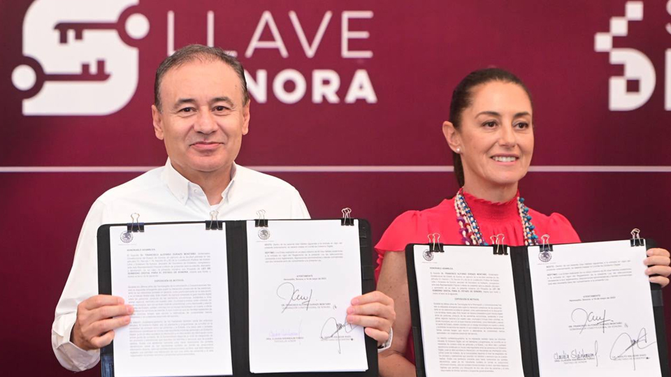 Sonora alcanza primer lugar nacional en transformación digital, destaca Alfonso Durazo