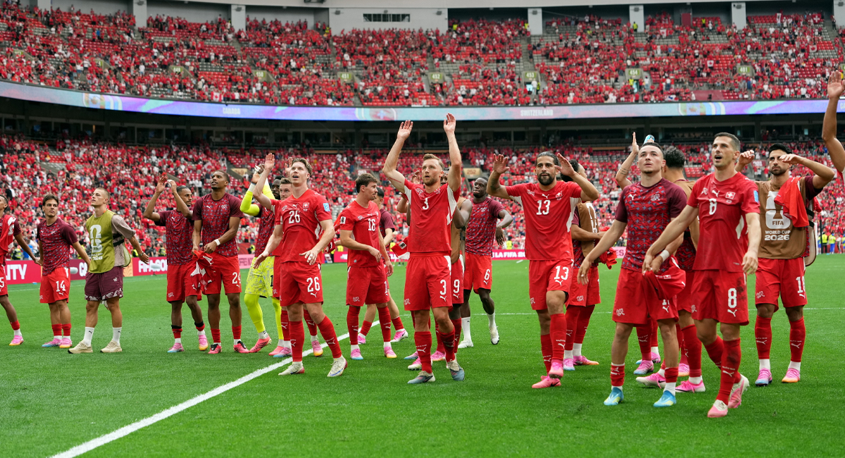 Suiza venció a Canadá para asegurar el primer lugar del Grupo B y asegurar su clasificación a los dieciseisavos del Mundial 2026