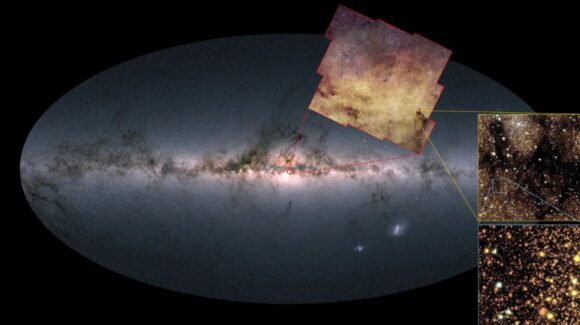 Telescopio Euclid captura imagen del centro galáctico con 60 millones de estrellas