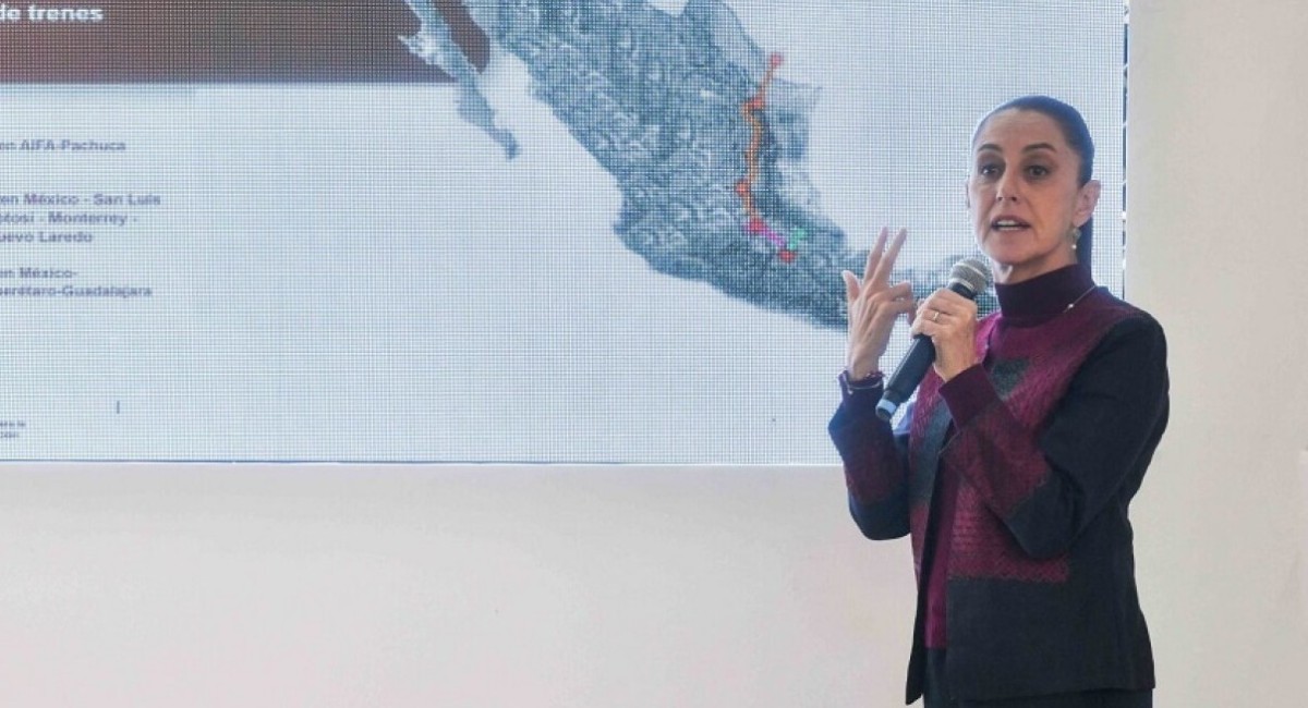 Trenes deben mejorar calidad de vida de comunidades asegura Claudia Sheinbaum