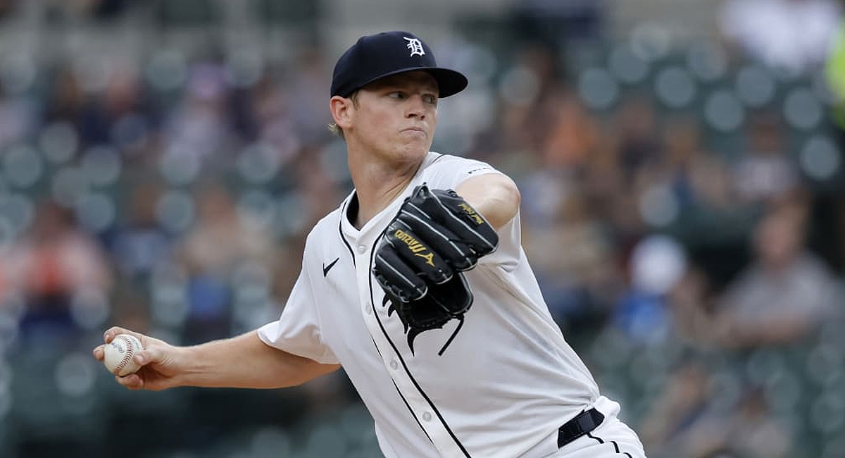 Troy Melton tuvo una destacada labor monticular con la que guio a Detroit a su triunfo sobre Chicago