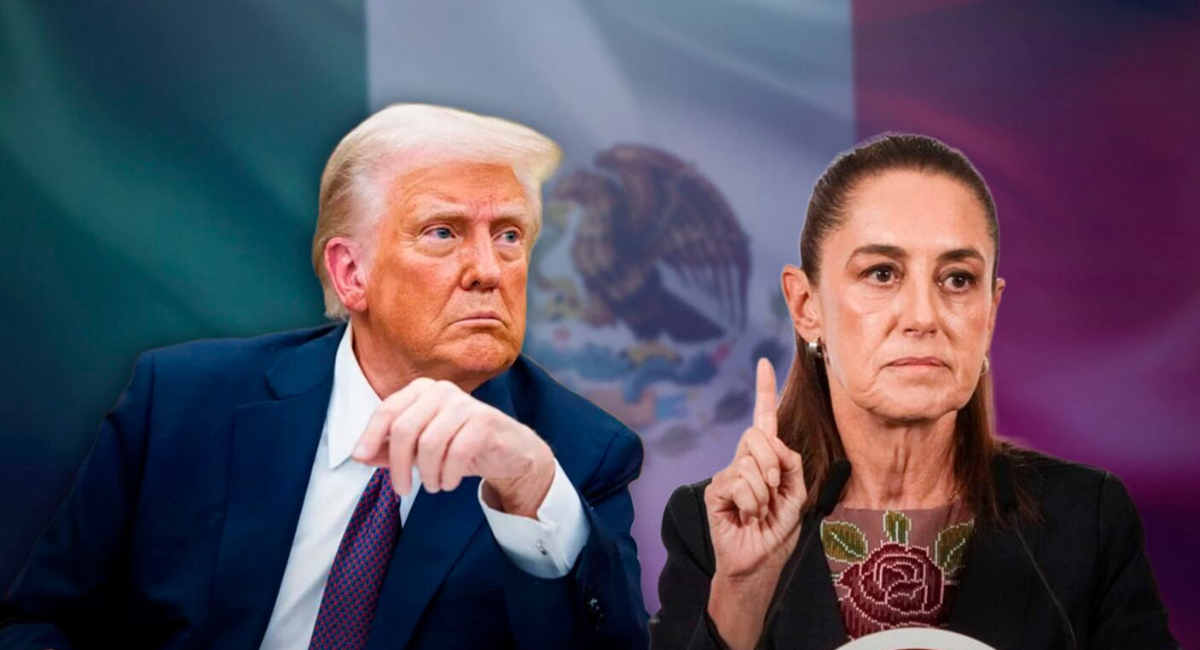 Trump insiste en que los cárteles gobiernan México; afirma que Sheinbaum está muy asustada