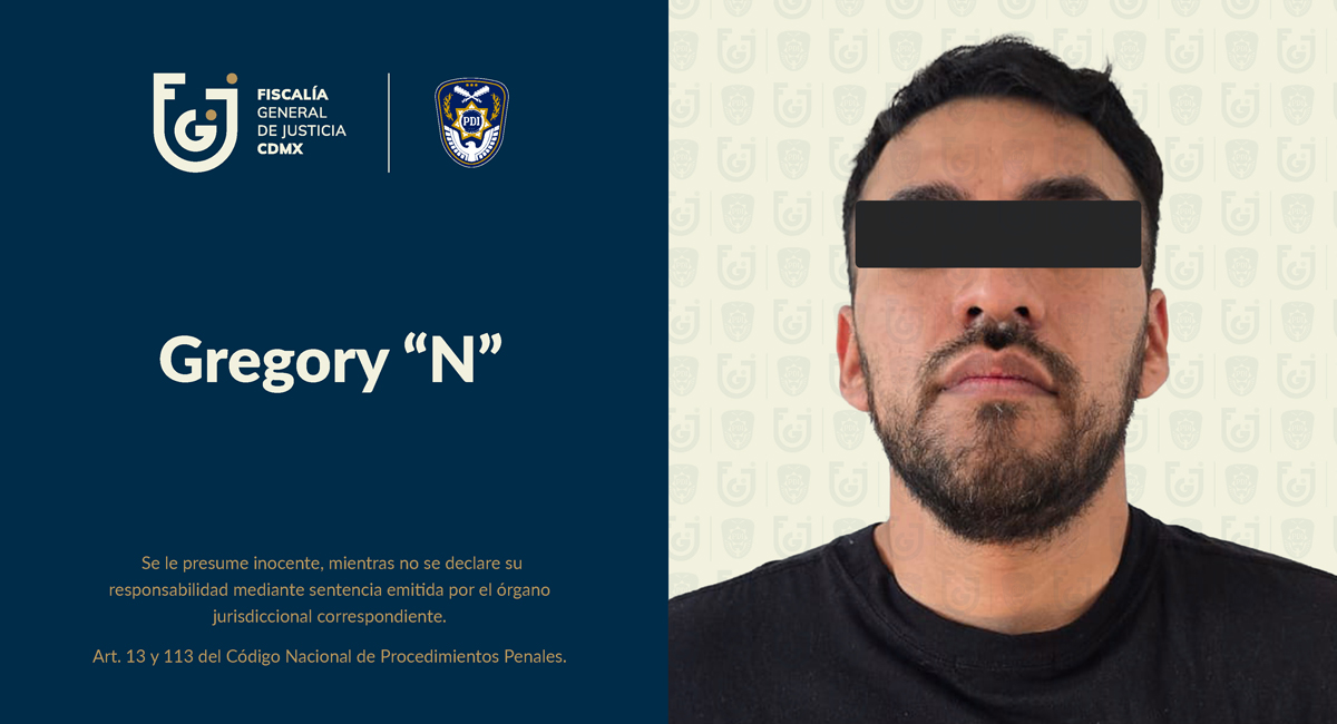 Capturan en CDMX a ‘El Gregory’, presunto líder de célula de La Unión Tepito; está acusado de homicidio