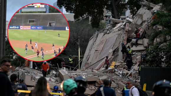 Terremoto de 7.1 sacude Caracas y detiene partido entre Senadores y Marineros en Venezuela