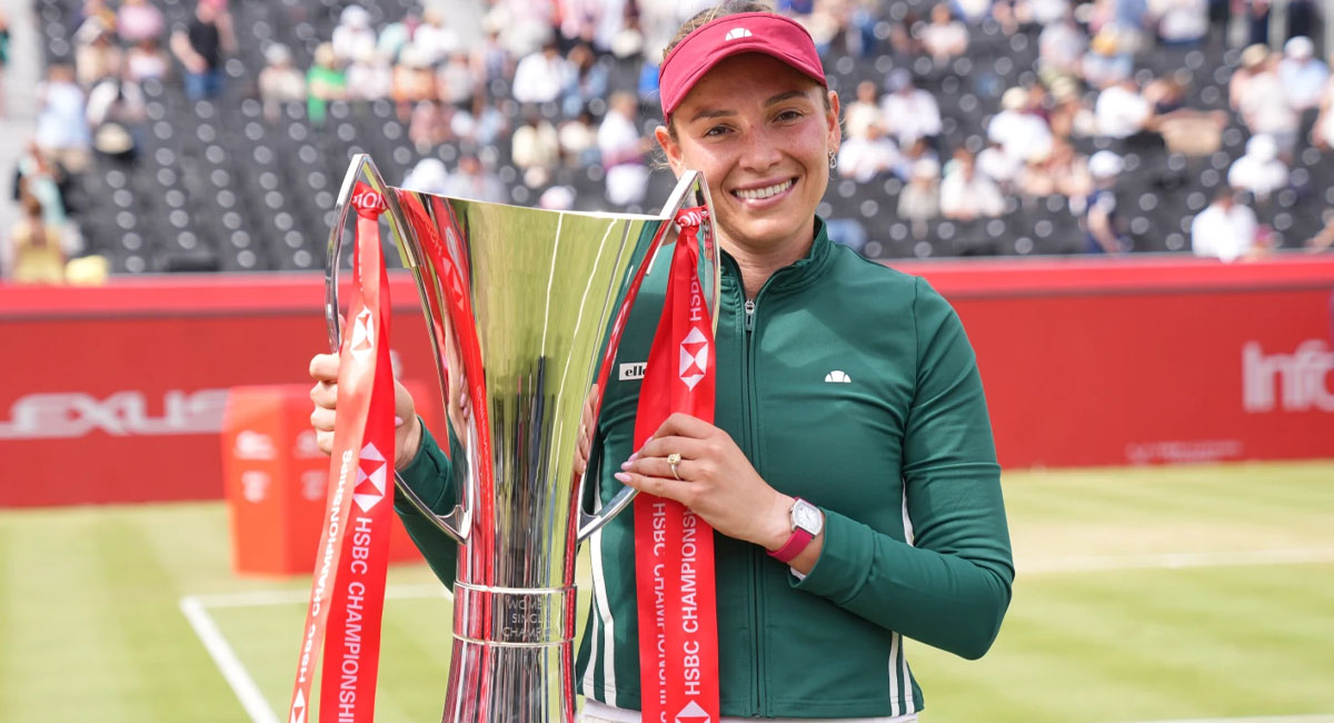 Vekic coronó una gran actuación en Queens, a donde llegó de la repesca