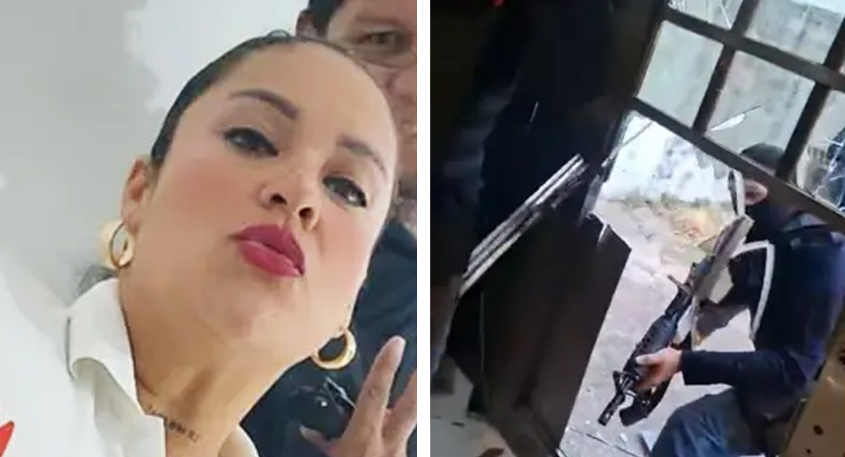 VIDEO: Comando armado irrumpe en casa de la periodista Roxana Guzmán en Veracruz y la secuestra