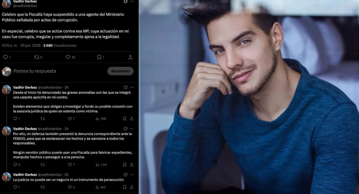 Vadhir Derbez celebra destitución de funcionaria por actos de corrupción