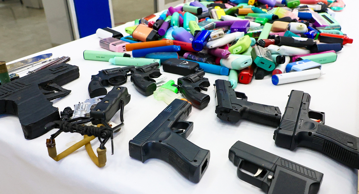 Retiran 649 vapeadores de escuelas de Cajeme como parte de acciones preventivas
