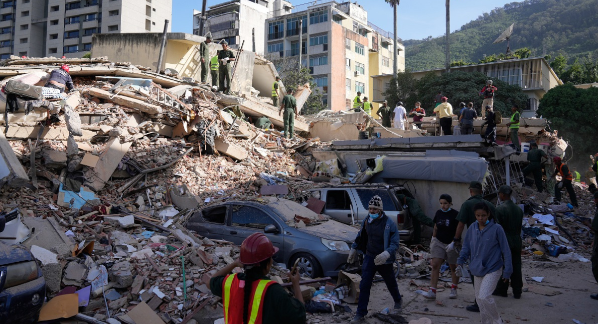 Venezuela lanza plataforma digital para reportar y localizar desaparecidos tras terremotos