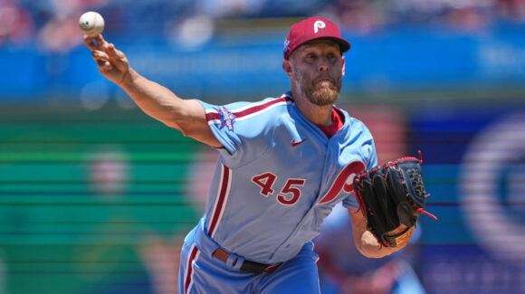 Zack Wheeler se luce en la lomita y los Phillies le aplican la escoba a los Padres